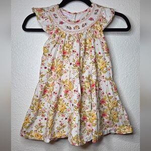 Girls‎ Whimsical Heirloom-Inspired Floral Garden Party Dress Size 4T